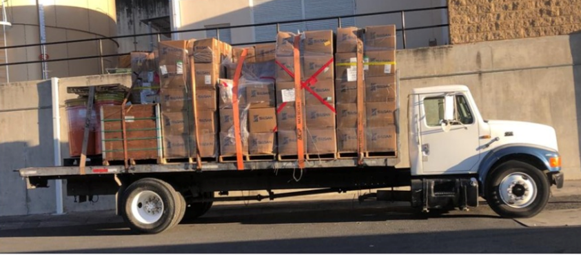 Camion tipo plataforma 1998